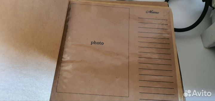Фотоальбом с коробкой для хранения памятных вещей