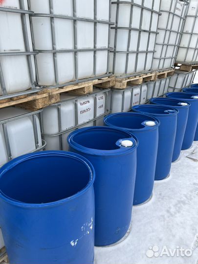 Бочка пластиковая 227 литров под промывку