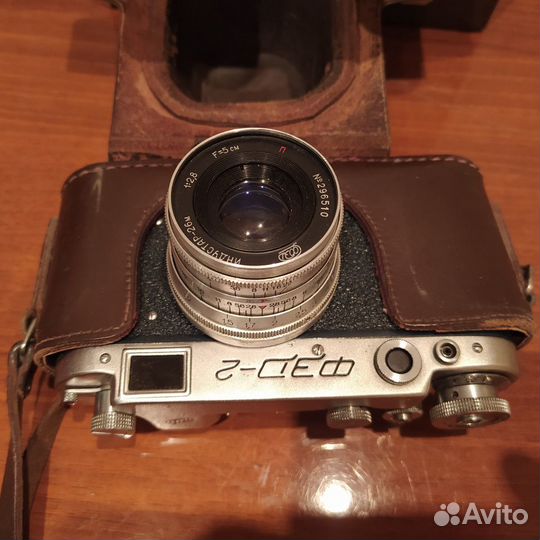 Плёночный фотоаппарат фэд-2