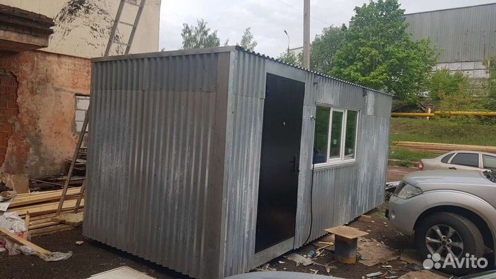 Строительная бытовка в аренду, 2.4*6.0м, 2.4*3м