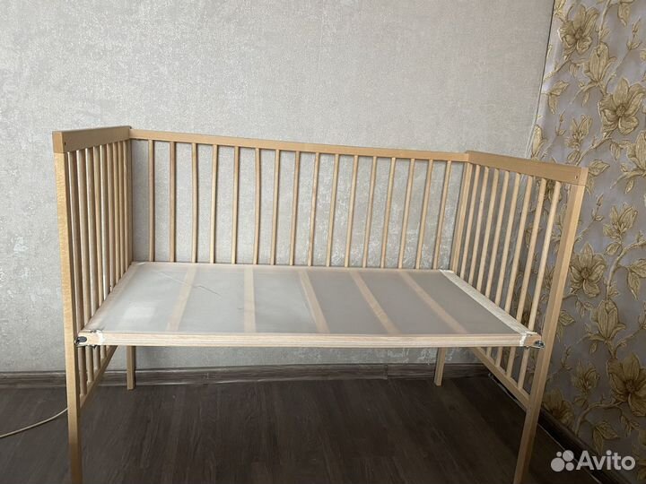 Детская кровать IKEA с матрасом