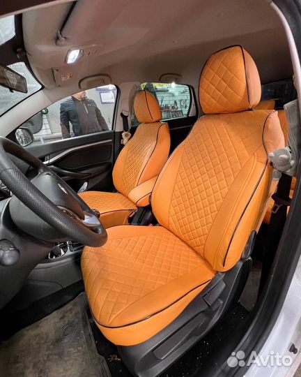 Авточехлы из экокожи на Ford Mondeo 4 от Автопилот