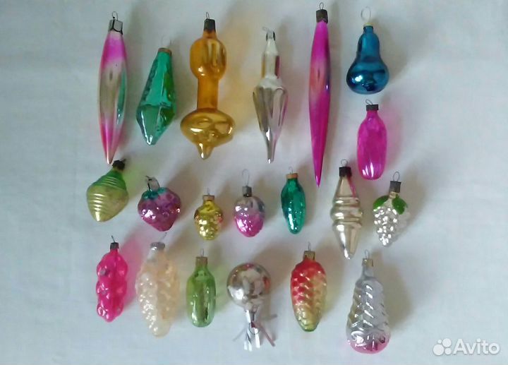 Елочные игрушки СССР