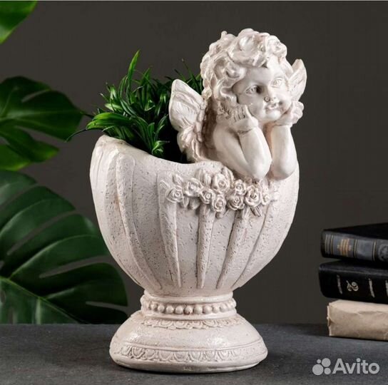 Ангел кашпо