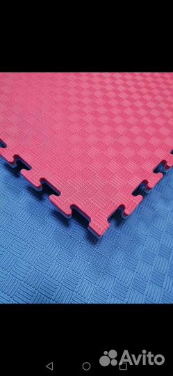 Татами с креплением ласточкин хвост 1000х1000х25мм