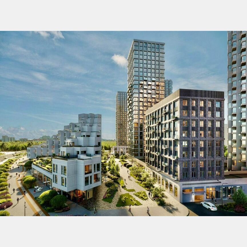 1-к. квартира, 47,6 м², 4/17 эт.