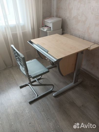 Парта (стол+стул) для школьника