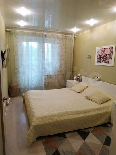 3-к. квартира, 60,5 м², 4/9 эт.