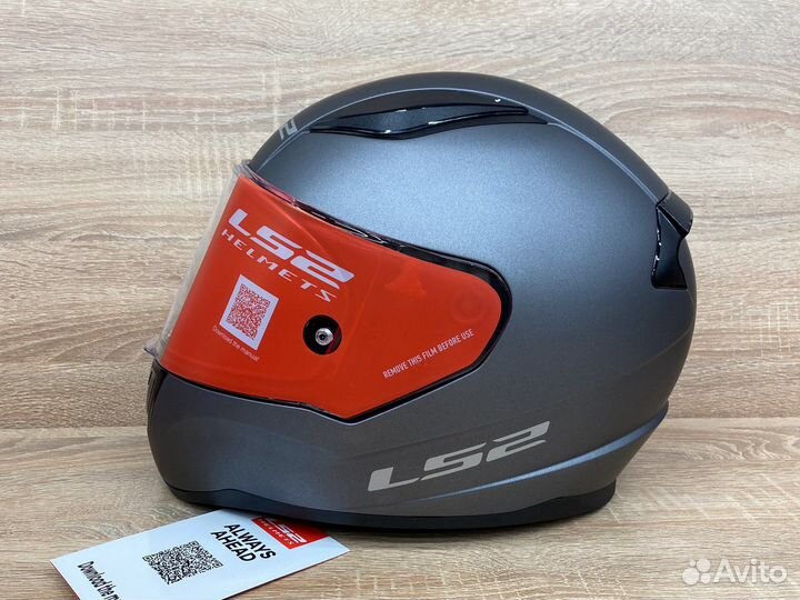 Мотошлем интеграл LS2 Titanium