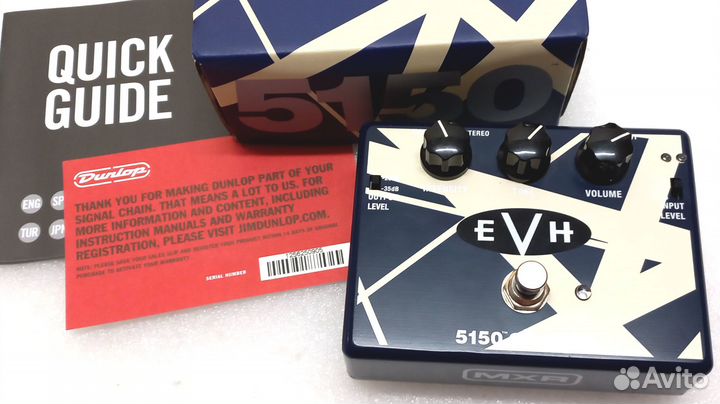 Гитарная педаль MXR 5150 хорус EVH30 chorus
