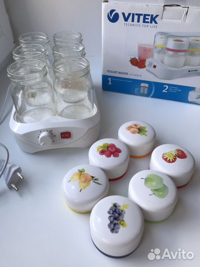 Йогуртница Vitek рабочая тефаль