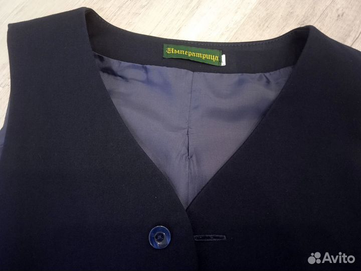 Школьная форма жилет и брюки 134