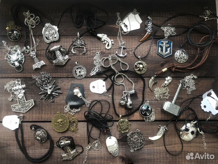 Мужские кулоны, подвески