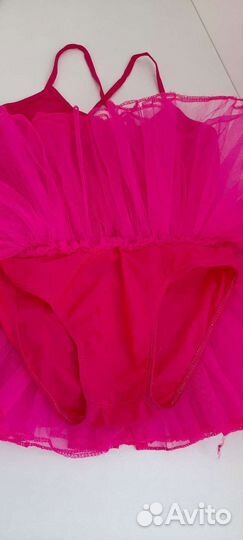 Купальник гимнастический с пышной юбкой