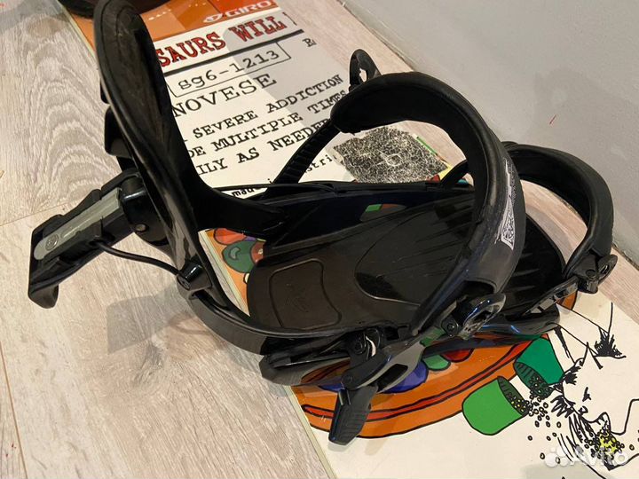 Комплект Сноуборд Крепления Ботинки Чехол