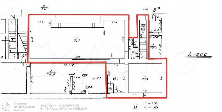 Помещение 154,2 кв.м