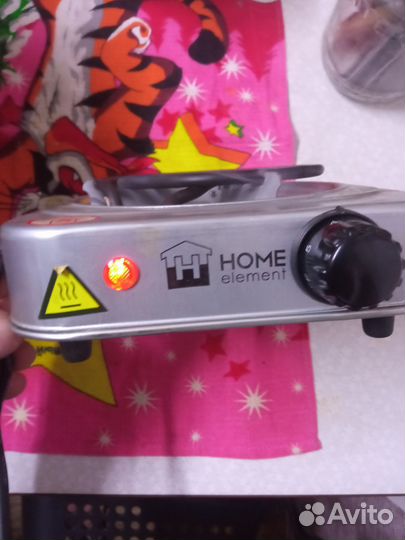 Электроплитка home element