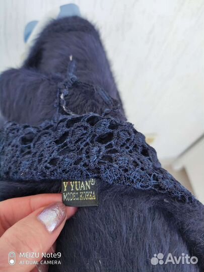 Шарф из ангоры производства Корея