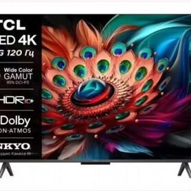 Телевизор TCL 43C655 43" 4K qled PRO TV