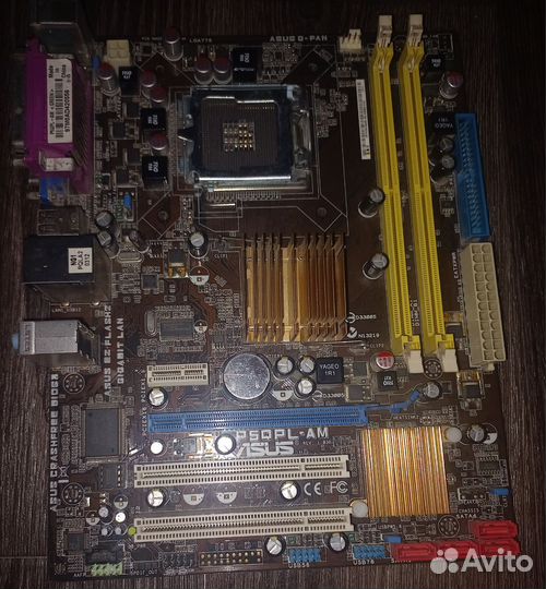 Материнская плата Socket LGA775 asus P5QPL-AM