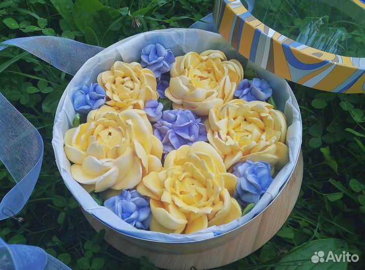 Изготовление зефирных цветов, букетов