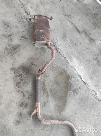 Выхлопная труба 2C/1C без кат Toyota Carina CT170