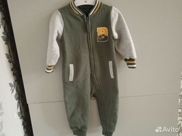 Комбинезон Baby go на флисе 80