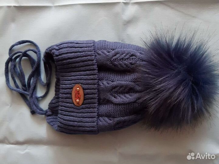 Шапка 0-4 мес для мальчика