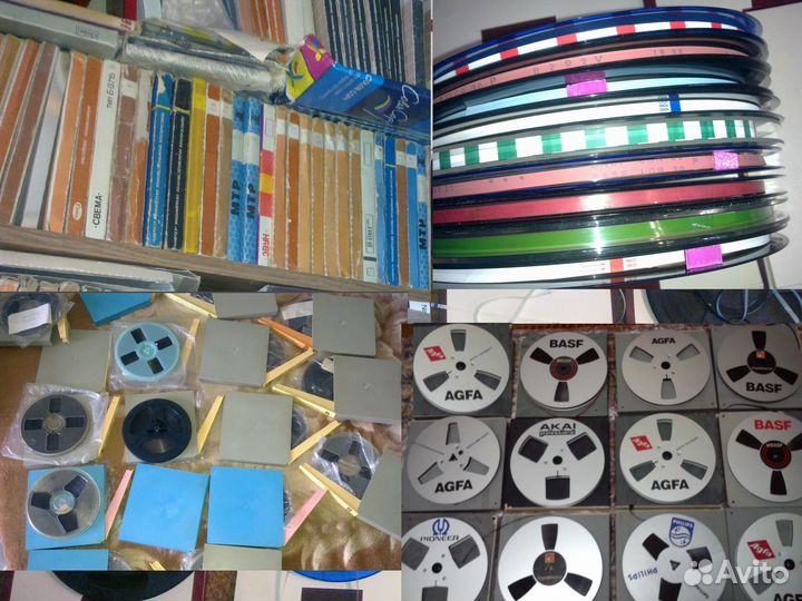 Кассеты.Катушки №18,№22,№27.Бобины,Лента.Запечатки