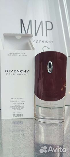 Тестер оригинал 100 мл. givenchy Pour Homme