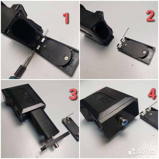 Очки aviator 509 2.0 s1 адаптер на RCA тюльпан