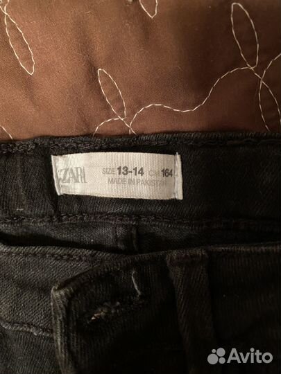 Джинсы zara для девочки 164