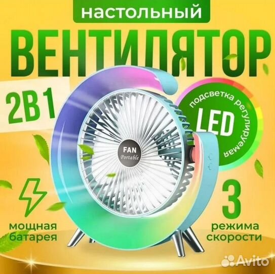 Настольный вентилятор
