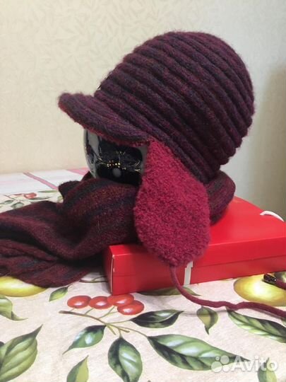 Шапка + шарф vizio (Италия)