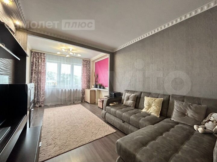 3-к. квартира, 72,3 м², 6/9 эт.