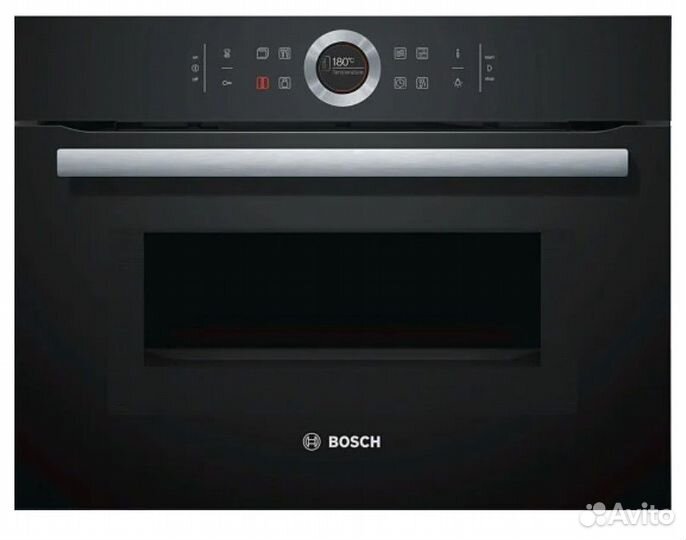 Духовой шкаф с свч bosch CMG633B1