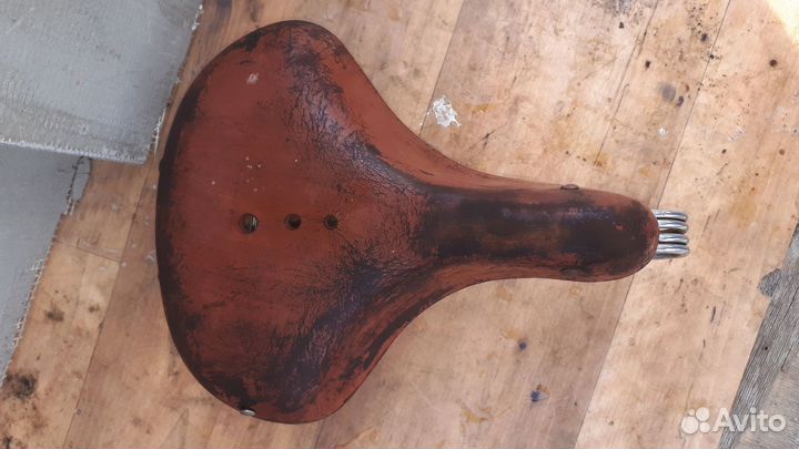 Велосипедное седло СССР с клеймом