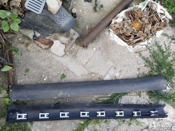 Накладка порога на Шевроле нива 2016