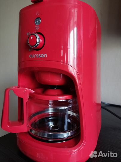 Кофеварка капельная Oursson CM0400G с кофемолкой