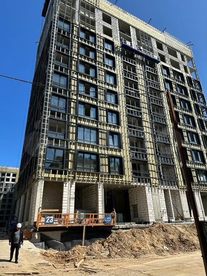 3-к. квартира, 90,6 м², 4/25 эт.