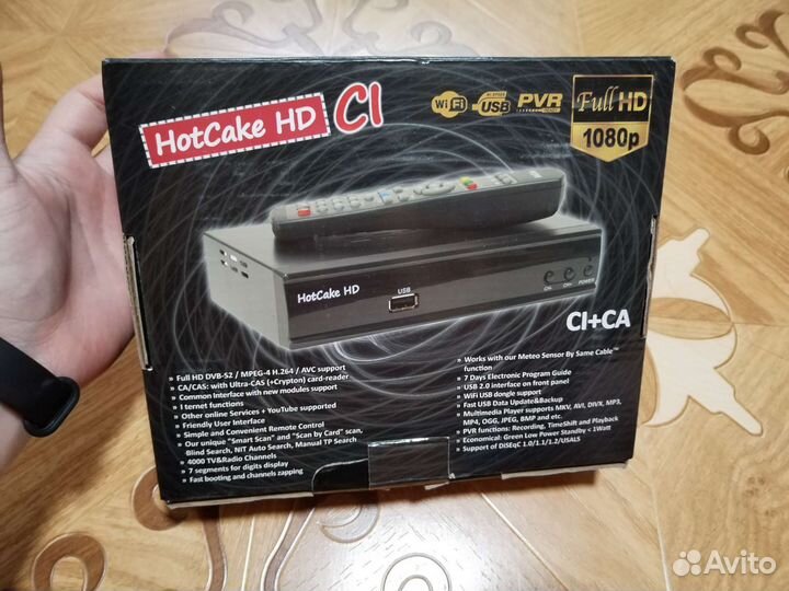Спутниковый ресивер Hotcake HD Cl + CA