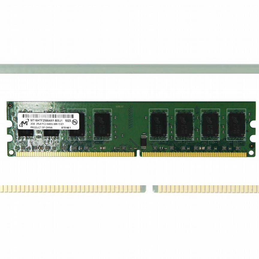 [MT16HTF25664AY-800J1] Оперативная Память Micron 2gb Mt16htf25664ay-800j1