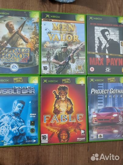 Xbox original PAL игры