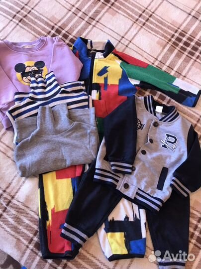 Детские вещи для мальчика пакетом