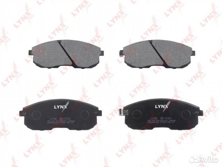 Передние тормозные колодки Nissan Juke