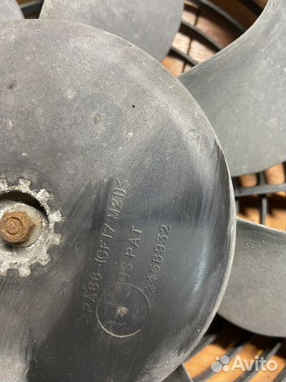 Вентилятор кондиционера с диффузором Kia Joice