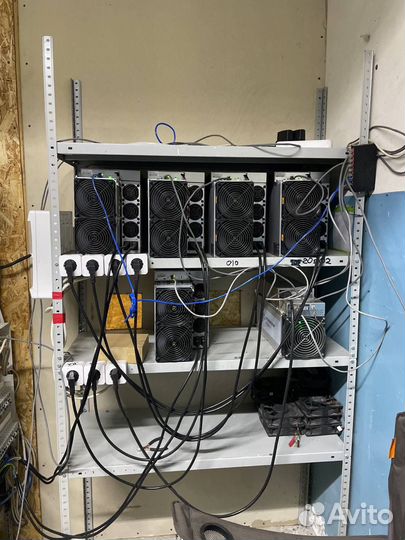 Antminer S19 86Th с прошивкой на 100Th