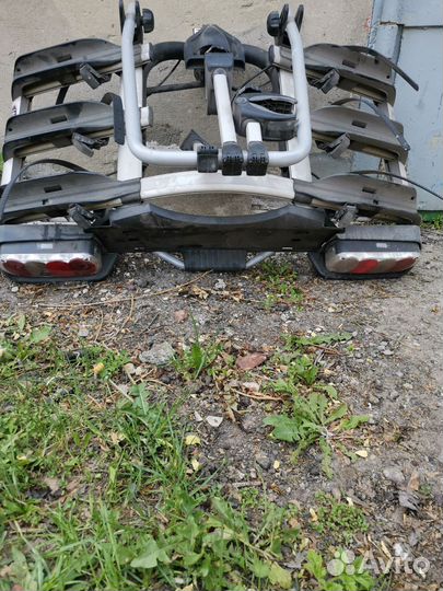 Крепление для фаркопа с платформой для 3 вел