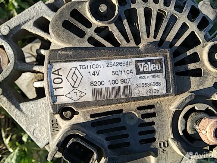 Генератор Рено Меган 2