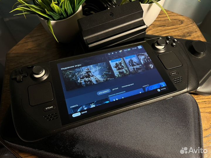 Steam Deck 64 + 256gb + родная док-станция